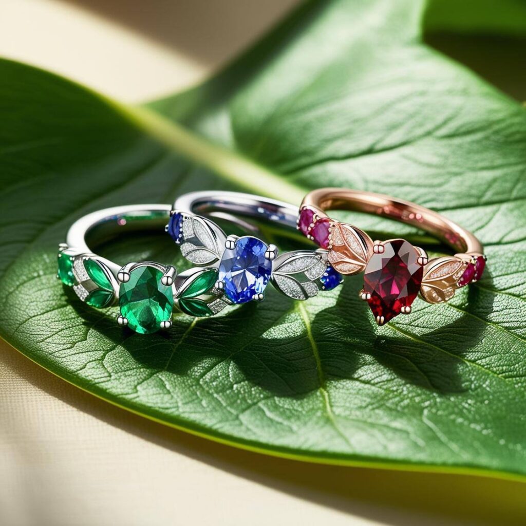 Nature Inspired Rings